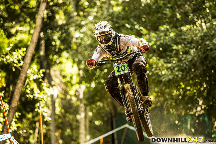 Harry Bush qualified second in the junior men's class, we are hoping to see plenty of Aussies on the podium tomorrow.