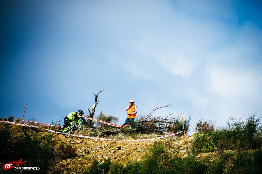 Hauling along the ridge line