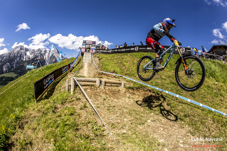 If Rachel Atherton wins this weekend she will have won more consecutive world cups than any other racer.
