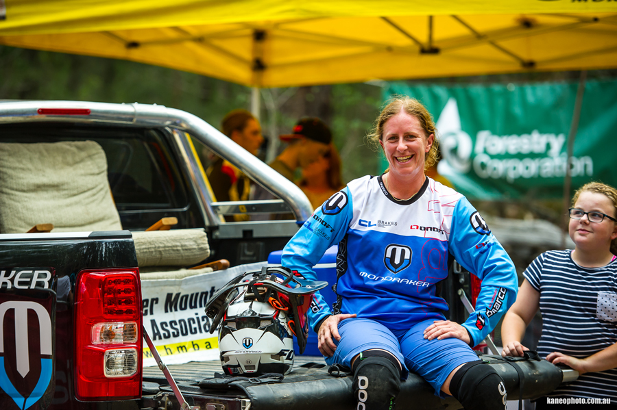 Sarah Booth waiting on the hot seat.