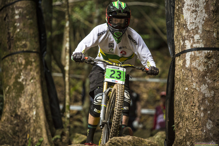 The Aussie juniors were on track early.