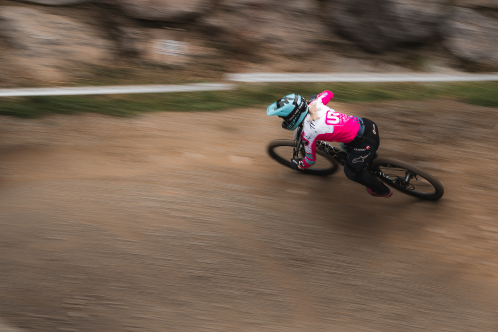 With juniors finished it was senior women next on course.